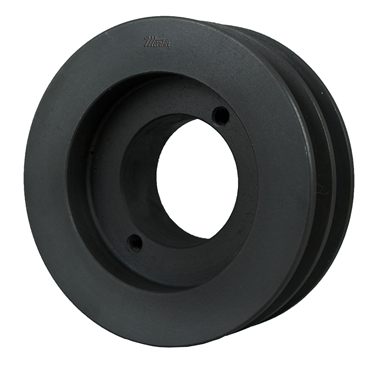 Cast Iron 4L, A Belt Cross 3.95 in OD 2 Grooves Sheave